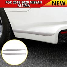 pcmos Stainless Chrome Rear Door Body Molding Cover Trim For Nissan Altima 2019 2020 Exterior Parts Chromium Styling Stickers 2024 - buy cheap