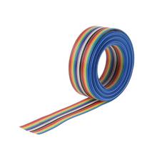 Cable de extensión de cinta IDC plana de 2M y 16 Pines, Cable arcoíris con 1,27mm, Cable de conexión de paso de línea 2024 - compra barato