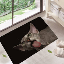Lovely Dog Painting Dogs Cat Carpets Anti-Slip Floor Mat Outdoor Rugs Animal Front Door Mats 40x60 GA14 2024 - buy cheap