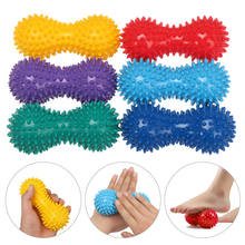 Spiky Massage Fascial Ball Yoga Exercise Fitness Muscle Relief Stress Relax The Fascia Peanut Shape Plantar Massage Home Balls 2024 - buy cheap
