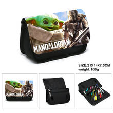 Star Wars Baby Yoda Anime Character Stationery Box Student School Supplies Large Capacity Children's Cartoon Pencil Box Gift 2024 - buy cheap