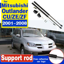 For Mitsubishi Outlander CU/ZE/ZF 2001-2008 Refit Bonnet Hood Gas Shock Lift Spring Shock Strut Bars Support Rod Car-styling 2024 - buy cheap