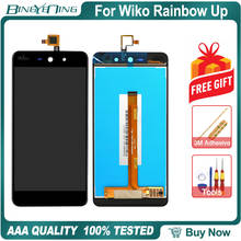 New Original For Wiko Rainbow Up 4G LCD&Touch screen Digitizer with frame display Screen module accessories Assembly Replacement 2024 - buy cheap