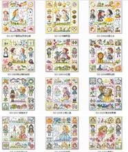 GG Gold Collection Counted Cross Stitch Kit Little Red Riding Hood Girl and Wolf Fairytale Fairy Tale Wonderland SO 2024 - buy cheap