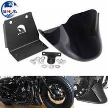 Protetor de para-lama preto para motocicleta harley sportster 883 xl1200 2004-2017 2024 - compre barato