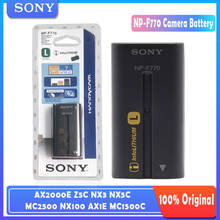 Original Sony NP-F770 Camera battery pack NPF770 F750 CCD-TRV58 TRV110K TRV26E Z1 V1J Z1P DCR-VX2100 FX1 HDR-FX7 HVRZ1U PM091 2024 - buy cheap