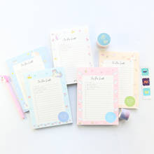 Domikee New candy kawaii unicorn office school TO DO LIST planner notebook for girls,fine cute  daily memos planning pad A5 2024 - buy cheap