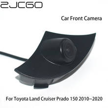 ZJCGO CCD Car Front View Parking LOGO Camera Night Vision Positive Image for Toyota Land Cruiser Prado 150 J150 LC150 2010~2020 2024 - buy cheap