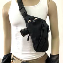 Multifunctional Concealed Tactical Storage Gun Bag Holster Men's Left Right Nylon Shoulder Bag Anti-theft Bag Chest Bag Hunting 2024 - buy cheap