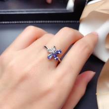 Tanzanite ring Natural And Real  Tanzanite Ring Wedding Engagement Rings for Women 925 sterling silver Ring 2024 - buy cheap