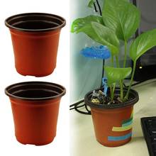 5pcs 90x60x80mm Two-color Flower Pot For Planting Small Gardening Soft Of Plastic And Pots Tools Accessories Succulents 2024 - buy cheap