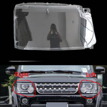 Cubierta de lente de faro delantero y derecho para Land Rover Discovery 4 2010-2013, reemplazo de lente de faro LED, funda de máscara 2024 - compra barato