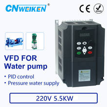 220V 5.5KW WK600 Series Frequency Converter Constant Pressure Control Water Pump Dedicated Inverter PID Controller 2024 - buy cheap