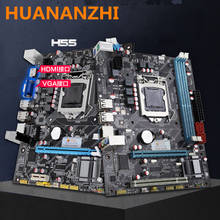 Материнская плата HUANANZHI H55, материнская плата M-ATX, LGA 1156, процессор Intel Xeon i3 i5 i7, память DDR3 для офисных компьютерных игр 2024 - купить недорого