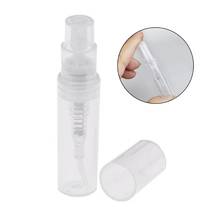 100 pces mini clear 2ml plástico recarregável spray garrafa perfume amostra atomizador 2024 - compre barato