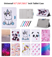 Universal Case 9.7 10 10.1 inch Tablet Cover for iPad 10.2 For Samsung Galaxy Tab A 10.1 2019 For Huawei M5 Lite 10 Case T5 HD10 2024 - buy cheap