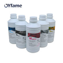OYfame 1000 мл * 5 DTF чернила для трансферной печати для пленочного принтера DTF чернила текстильного пигмента цвета и белые чернила 2024 - купить недорого