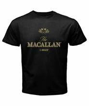 The Macallan Est 1824 The Malt Scotch Whisky Short Sleeve Black T Shirt 2024 - buy cheap