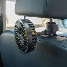 Reposacabezas para asiento trasero de coche, ventilador de refrigeración de aire con USB de 3 velocidades para SUV, camión, C0O8 2024 - compra barato
