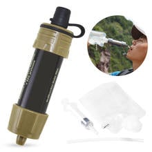 Water Purifier System with 5000 Liters Filtration Capacity for Camping Emergency Survival Tool Outdoor Water Filter Straw 2024 - buy cheap