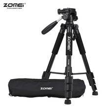 ZOMEI Q111 56 inch Portable Camera Smartphone Tripod Aluminum Camera Tripod for Canon Nikon Sony DSLR Smartphone 2024 - buy cheap