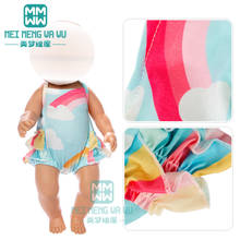 Одежда для куклы подходит 43 см для новорожденных кукла модное с лямками купальник, повседневный домашний костюм 2024 - купить недорого