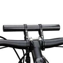 Braçadeira de liga de alumínio gub para bicicleta, extensor para guidão de bicicleta com suporte de fibra de carbono 2024 - compre barato