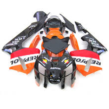 Juego de carenados para motocicleta, molde de inyección de ABS para HONDA CBR 600 RR 2005 2006, CBR600RR, 05, 06, naranja, repsol, 7 regalos 2024 - compra barato