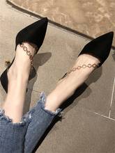 2021 Spring And Autumn New Female Korean Fashion Trend Stiletto Rhinestone Pointed High Heels Shoes. 2024 - buy cheap