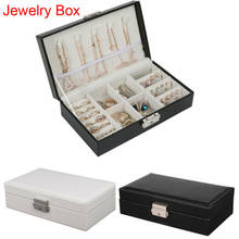 Jewelry Box Organizer Portable Travel Leather Jewellery Ornaments Case Storage 2024 - buy cheap