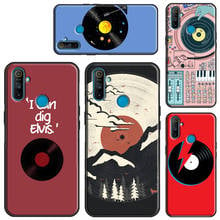 Funda Retro con disco de vinilo para móvil, carcasa para Realme 8 Pro C15 C11 C3 GT Neo 7i Q3 6 7 Pro, OnePlus 9 Pro 8 Nord 7T 8T 2024 - compra barato