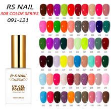 RS Nail 15ml Nail Gel Polish Lacquer 308 Series UV Led Soak Nail Art Gel Polish Vernis Semi Permanant Resin Gel Varnish Enamel 2024 - buy cheap