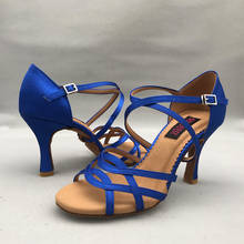Comfortable womens fashion latin dance shoes tango ballroom salsa shoes 6228SB low heel high heel available free shipping 2024 - buy cheap