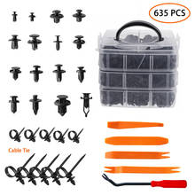 Kit de rebite universal para saia lateral, rebite com prendedor, 620 ou 635 peças 2024 - compre barato