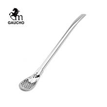 50 PCS/Lot Gaucho Yerba Mate Straw Stainless Steel Bombilla Short Curved Delicate For Children Hot Wholesale 2024 - buy cheap