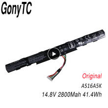 GONYTC 14.8V 41.4Wh New Original AS16A5K Laptop Battery for Acer AS16A7K TMP249 AS16A8K E5-475G 2024 - buy cheap
