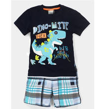 Summer Homewear Pyjamas Children Pajamas Set Kids Baby Boys Cartoon Casual Clothing Costume Short Sleeve Sleepwear 2024 - buy cheap