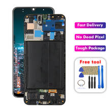 For Samsung Galaxy A50 A505 lcd A505DS A505F A505FD A505A lcd Display Touch Screen Digitizer Assembly With Frame 2024 - buy cheap
