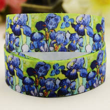 7/8'' 22mm,1" 25mm,1-1/2" 38mm,3" 75mm Painting Printed grosgrain ribbon party decoration 10 Yards X-02523 2024 - buy cheap