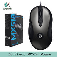 Original Logitech MX518 Legendary Gaming Mouse with HERO Sensor 16000DPI Classic Fever Level Mouse Legend Reborn for Mouse Gamer 2024 - buy cheap