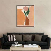 Ainda vida pintura vaso flor simples luz de luxo moderno nordic pintura decorativa varanda sala estar corredor sala estudo 2024 - compre barato