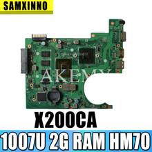 Оригинальная X200CA Mianboard для For Asus X200CA материнская плата для ноутбука REV: 2,1 с 1007U 2G RAM HM70 USB3.0 материнская плата 100% протестированная S-4 2024 - купить недорого