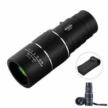 Luneta monocular de foco duplo, visão noturna, dia e baixa, 16x52, para observação, acampamento, caminhada, viagem, 66m, 8000m 2024 - compre barato