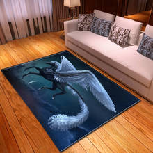 Cartoon Kids Room play Area Rugs Creativity 3D Unicorn Series Child Game Carpets for Living Room Bedroom Carpet Baby Crawl Mats 2024 - buy cheap