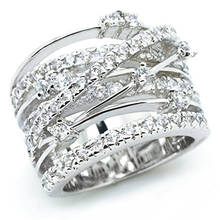Новое поступление серебряное розовое золото циркон камень кольца для женщин модные ювелирные изделия обручальное кольцо 2024 - купить недорого