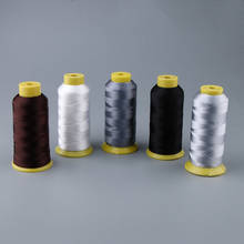 1 Roll (984 Yards) Strong 210D Bonded Nylon Sewing Thread for Stitching Leather Craft Tent Canvas Repair 2024 - купить недорого