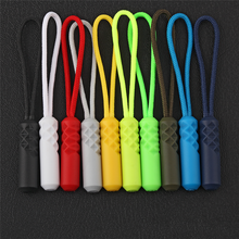 12 pieces/lot PVC zipper puller suitcase zipper slip rope cylinder detachable clip slider cord for Bags garment accessories 2024 - buy cheap