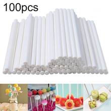 100Pcs 10cm Lollipop Sticks Paper Cake Pops Sticks Pops Sucker Sticks Candy Chocolate Sugar Pole DIY Mold Cake Lolly Candy 2024 - buy cheap