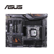 Placa base para ASUS ROG STRIX X99, ordenador de escritorio Original usado, X99, X99M, 2011 Socket, LGA, 2011 Core, i7, LGA2011, V3, DDR4 2024 - compra barato