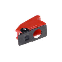 Mini interruptor de palanca de seguridad de plástico, tapa abatible, rojo, bota impermeable, 12mm, 1 ud. 2024 - compra barato